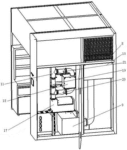 Intravenous injection dosing room and its automatic control system