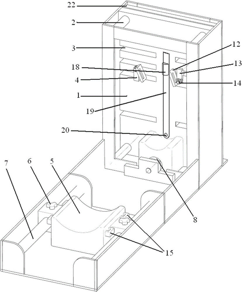 Ankle fixing device capable of adjusting posture and loading