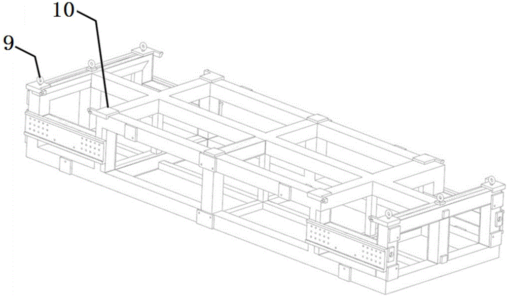 General frame system for automobile exterior verification model