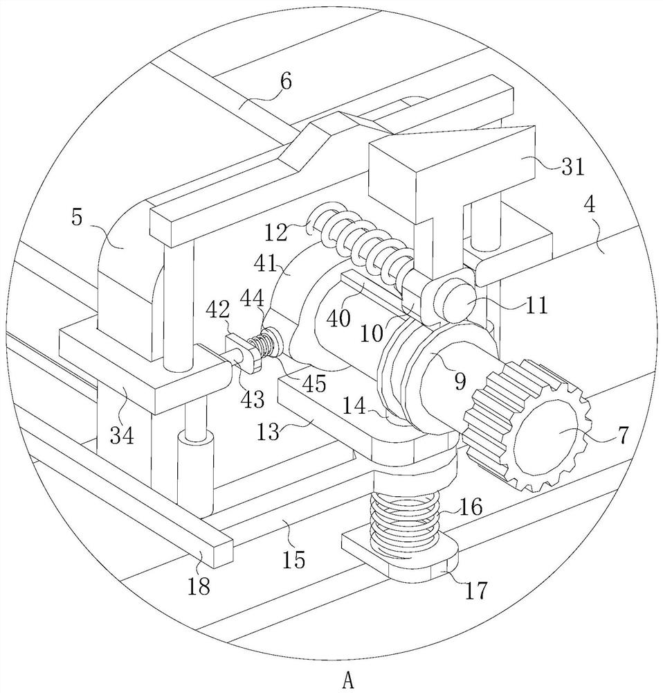 A horizontal round bottle labeling machine