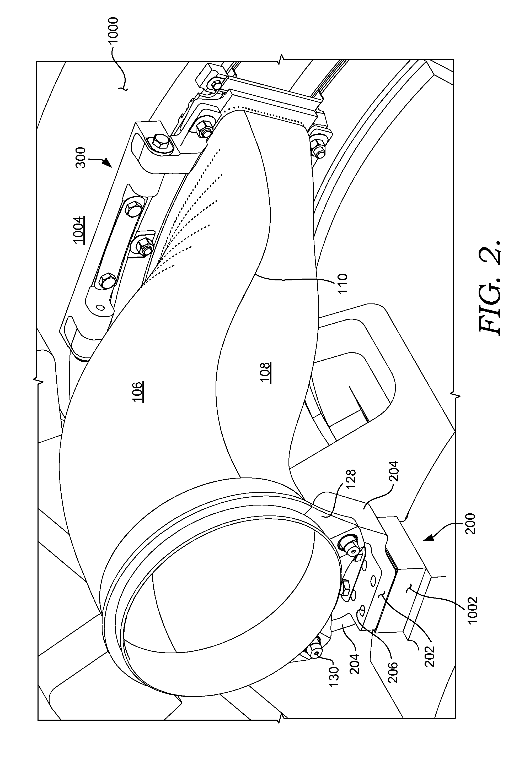 Transition duct assembly