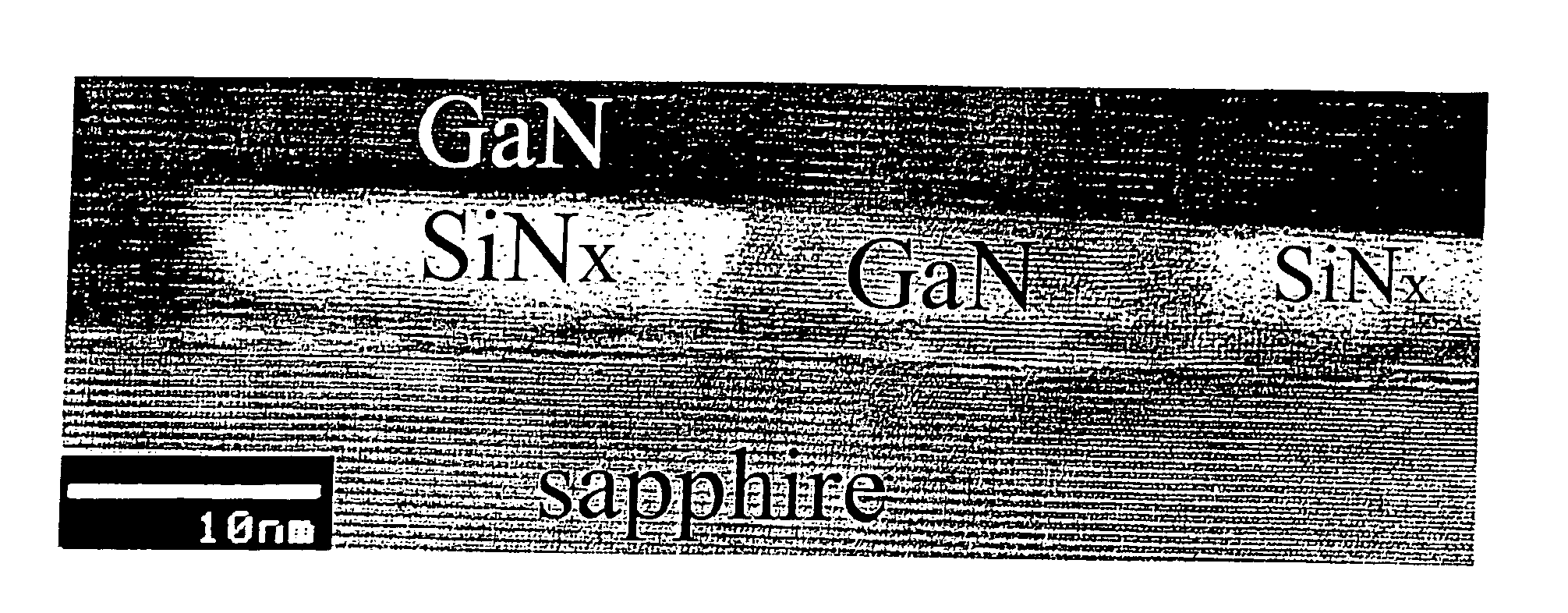 Process for producing an epitalixal layer of galium nitride