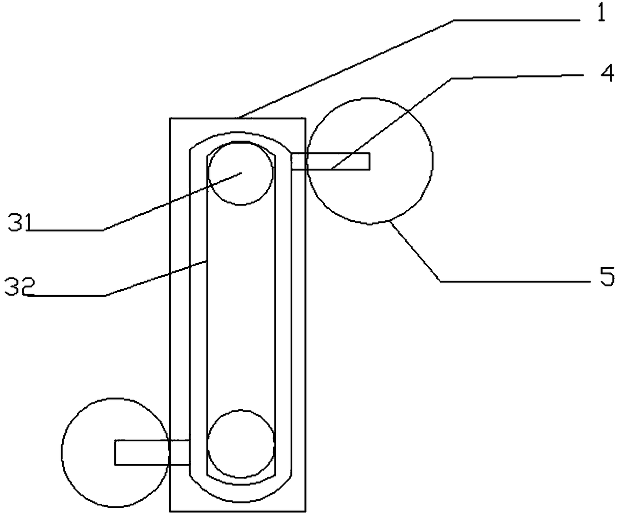 Automatic cleaning device of air purifier