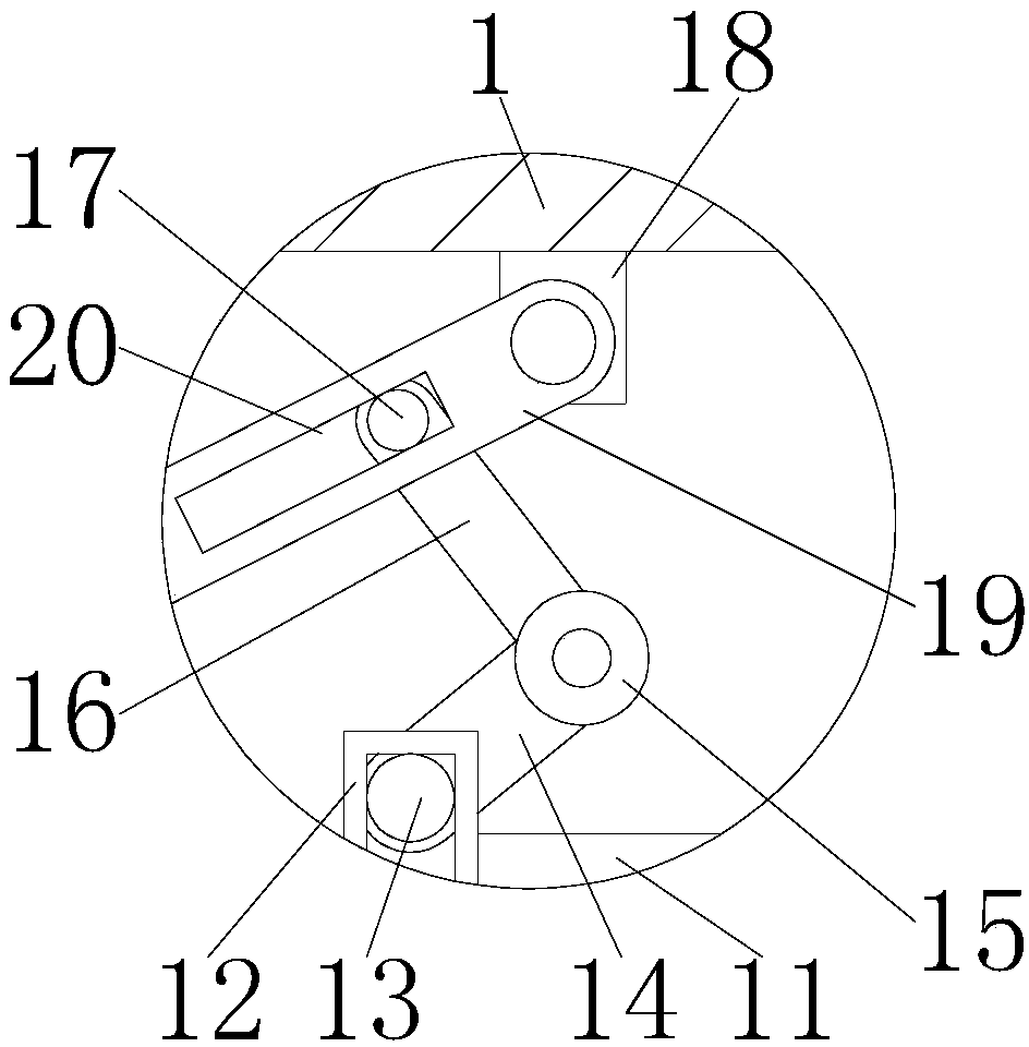 Medical washing device high in washing efficiency