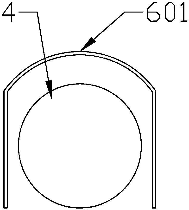 Aluminum profile cutting device