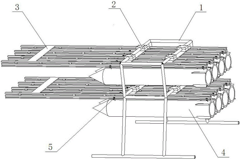 Rocket launcher fire extinguishing bomb launching device used for unmanned aerial vehicle fire extinguishment