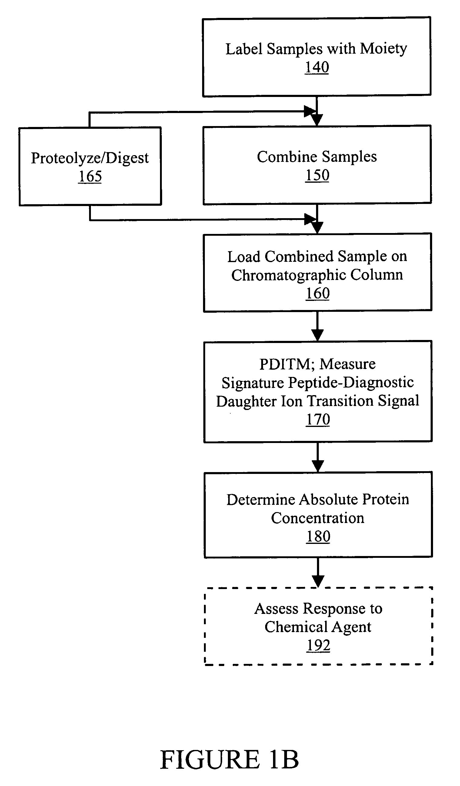 Expression quantification using mass spectrometry