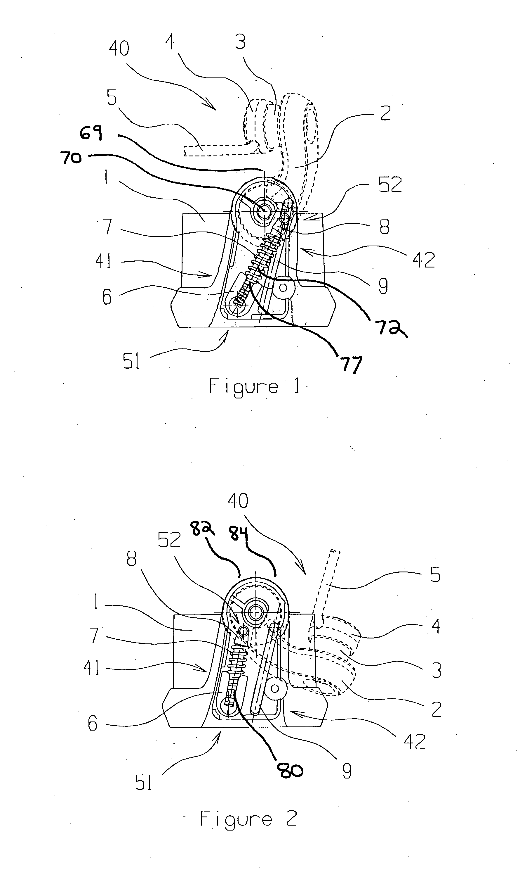 Trip mechanism for fishing reel