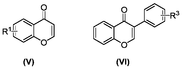 Preparation method of 5-maleimide chromone compound