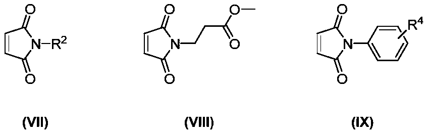 Preparation method of 5-maleimide chromone compound