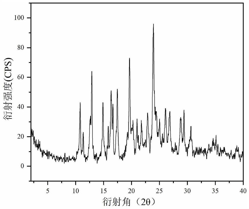 Epalrestat-metformin salt as well as preparation method and application thereof