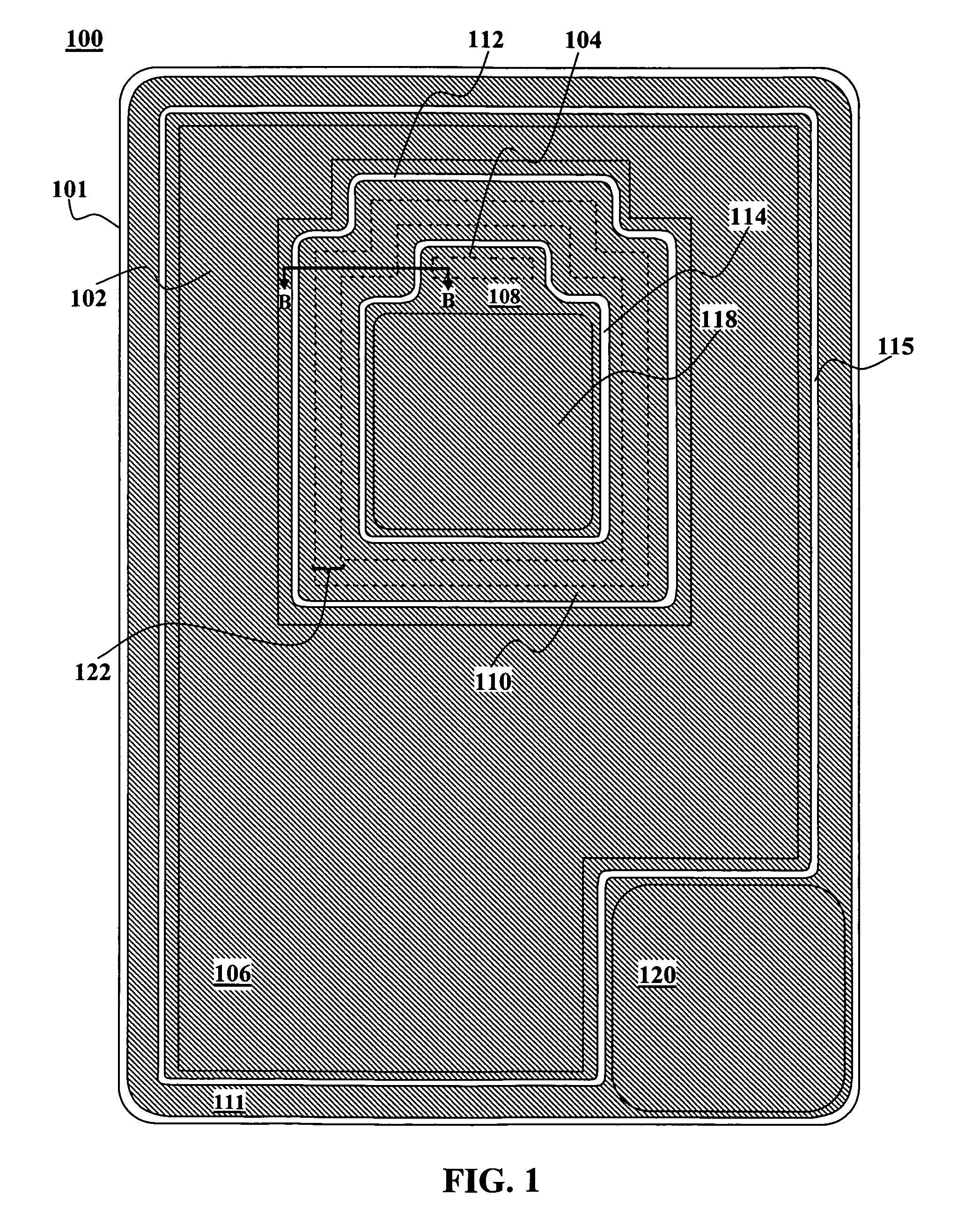 Integration of a sense fet into a discrete power mosfet