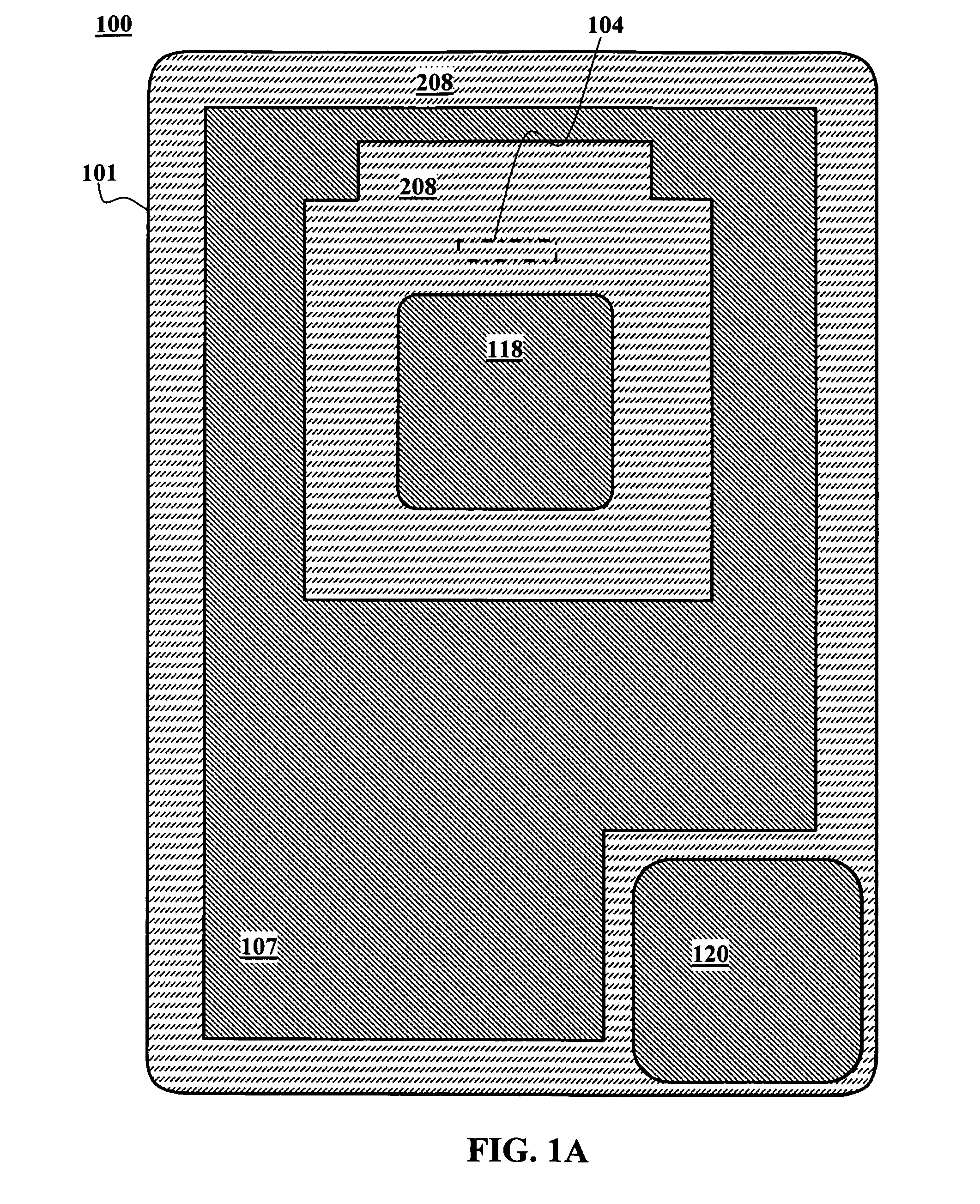 Integration of a sense fet into a discrete power mosfet