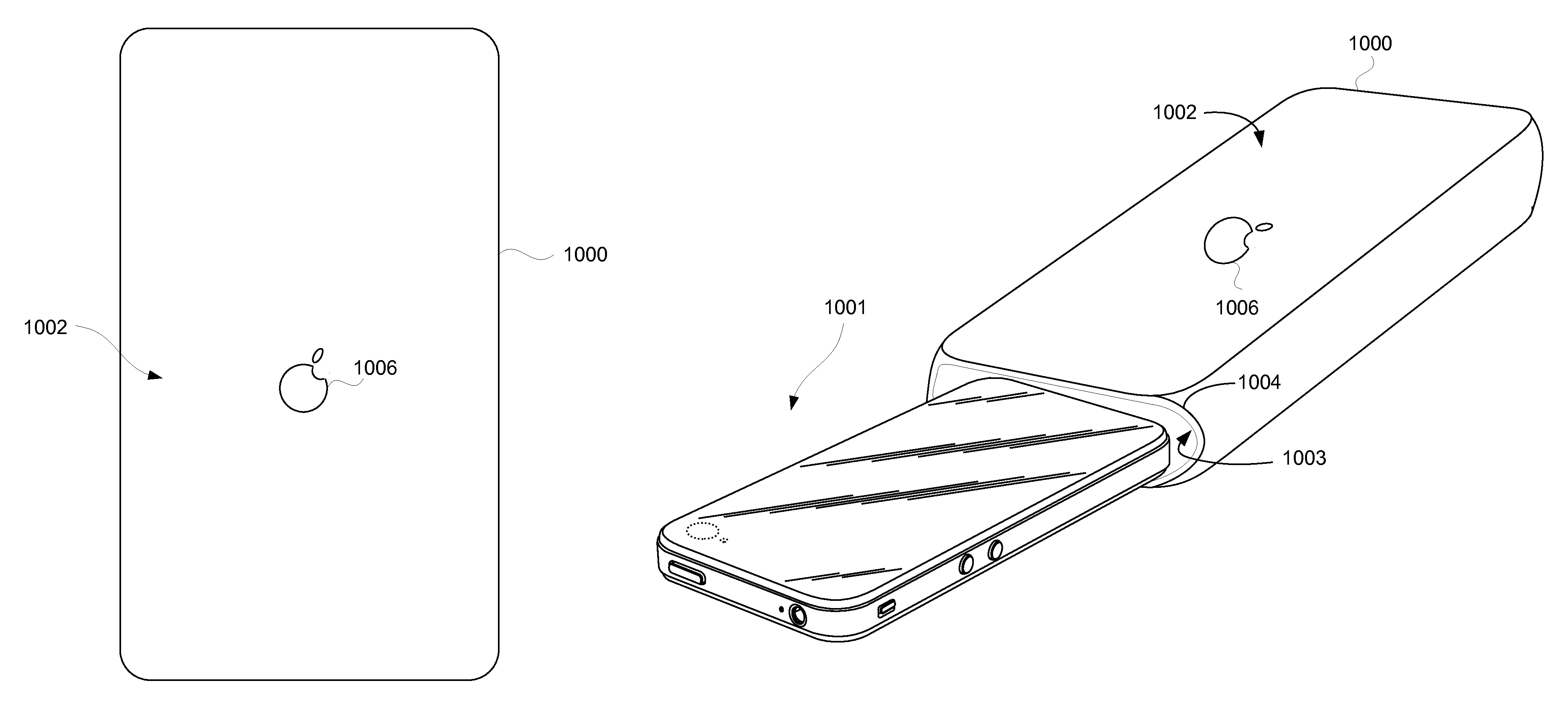 Marking of Fabric Carrying Case for Portable Electronic Device