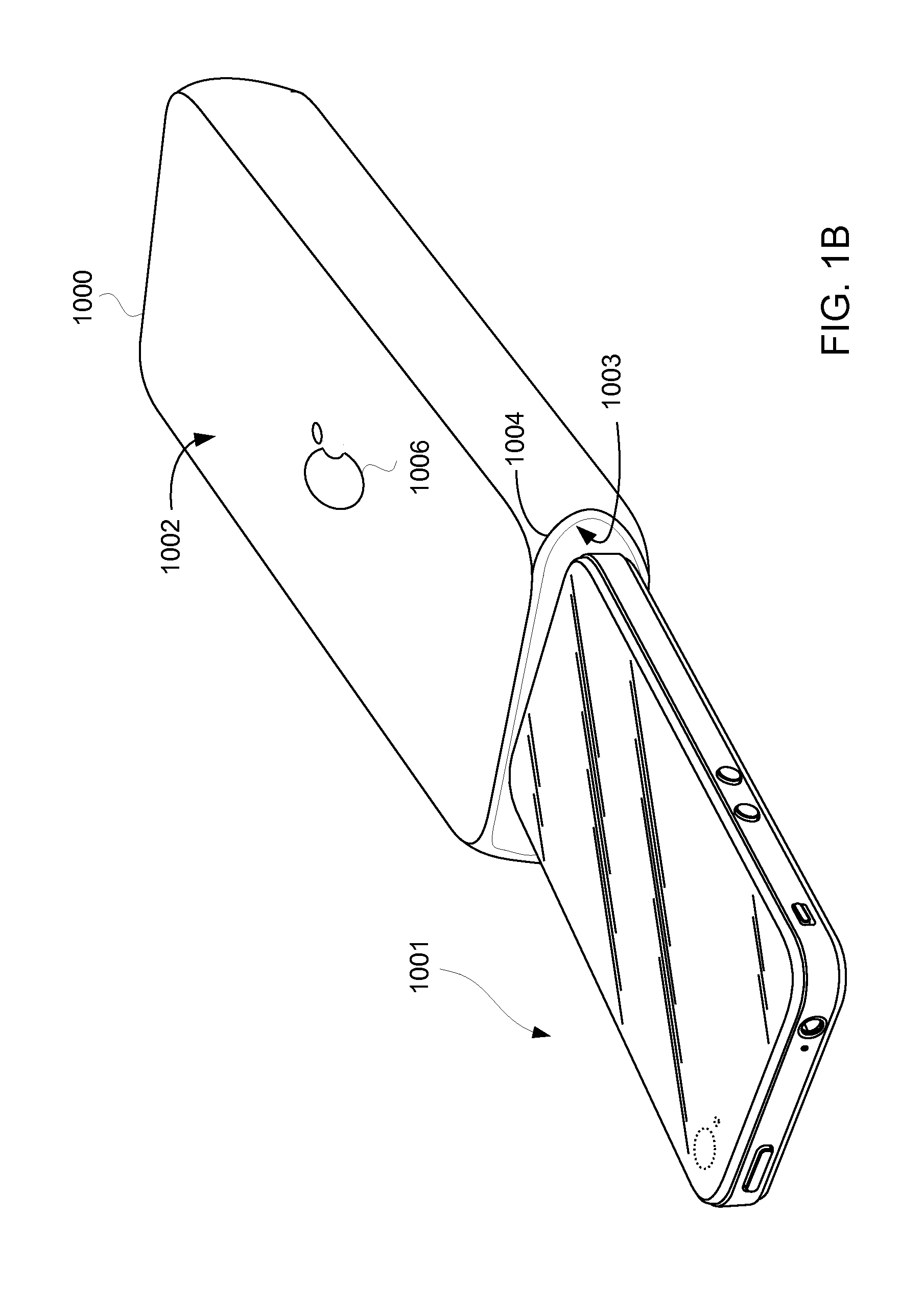 Marking of Fabric Carrying Case for Portable Electronic Device