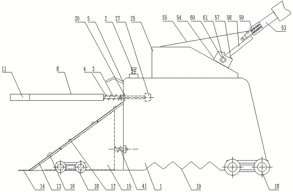 Running safety control device of vehicle