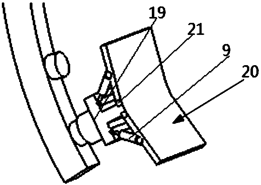 Adaptive cylinder gripping claw