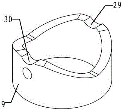 A pneumatic plug-in concrete vibrator