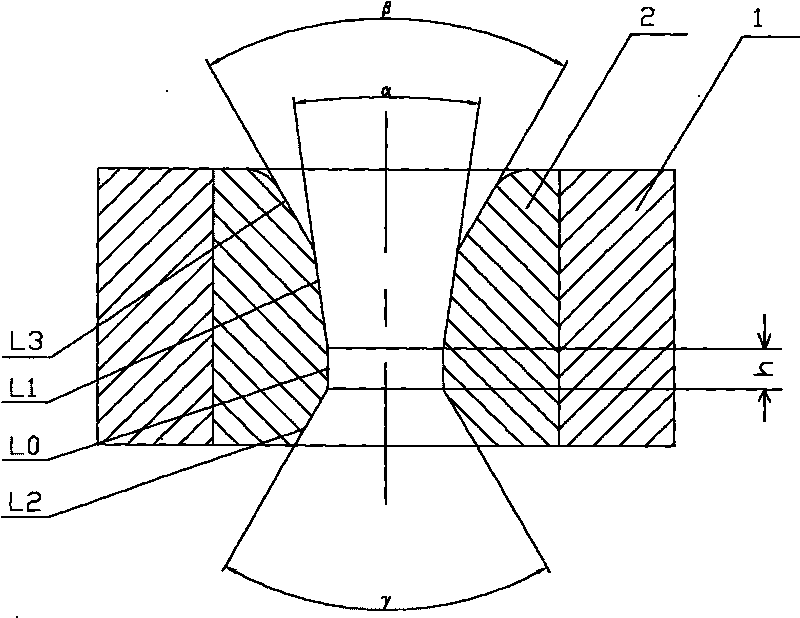 Production method and die of cold-drawing transmission shaft