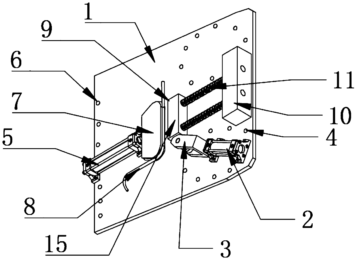 Wire arranging mechanism and cutting machine for power equipment