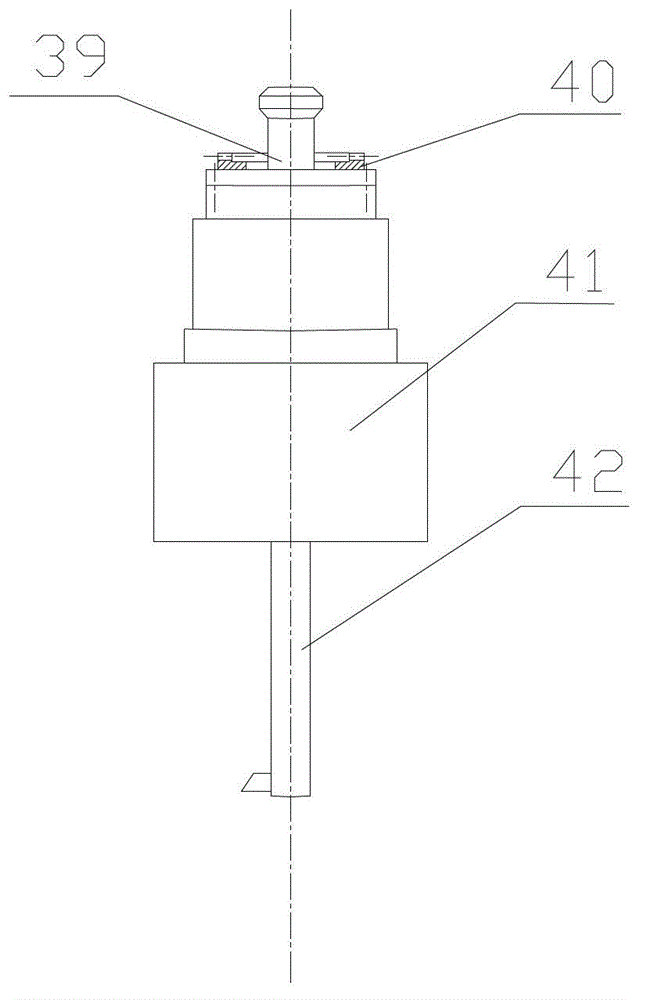 Plane milling and boring machine tool rest