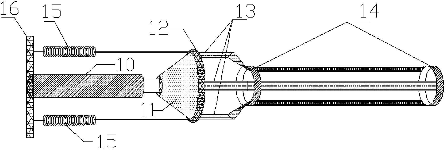 Continuous rolling position deviation correcting device and application thereof