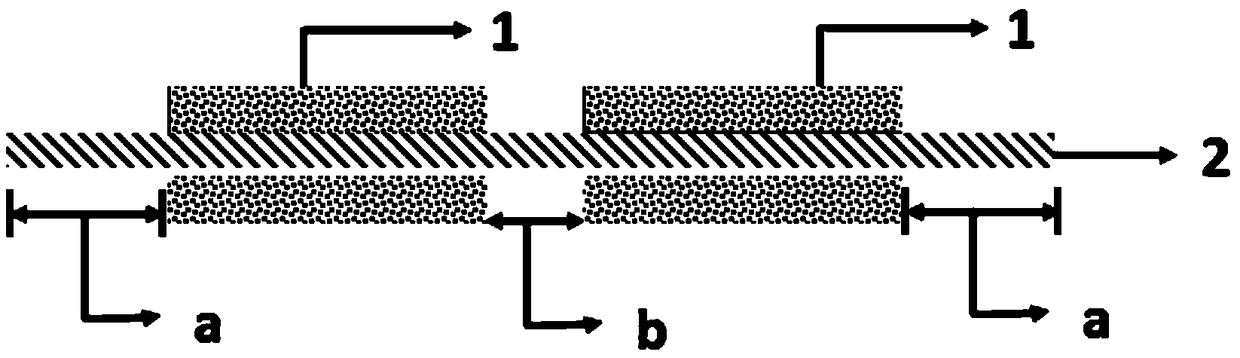 A lithium ion battery have a high safety electrode sheet and a method for manufacturing that same