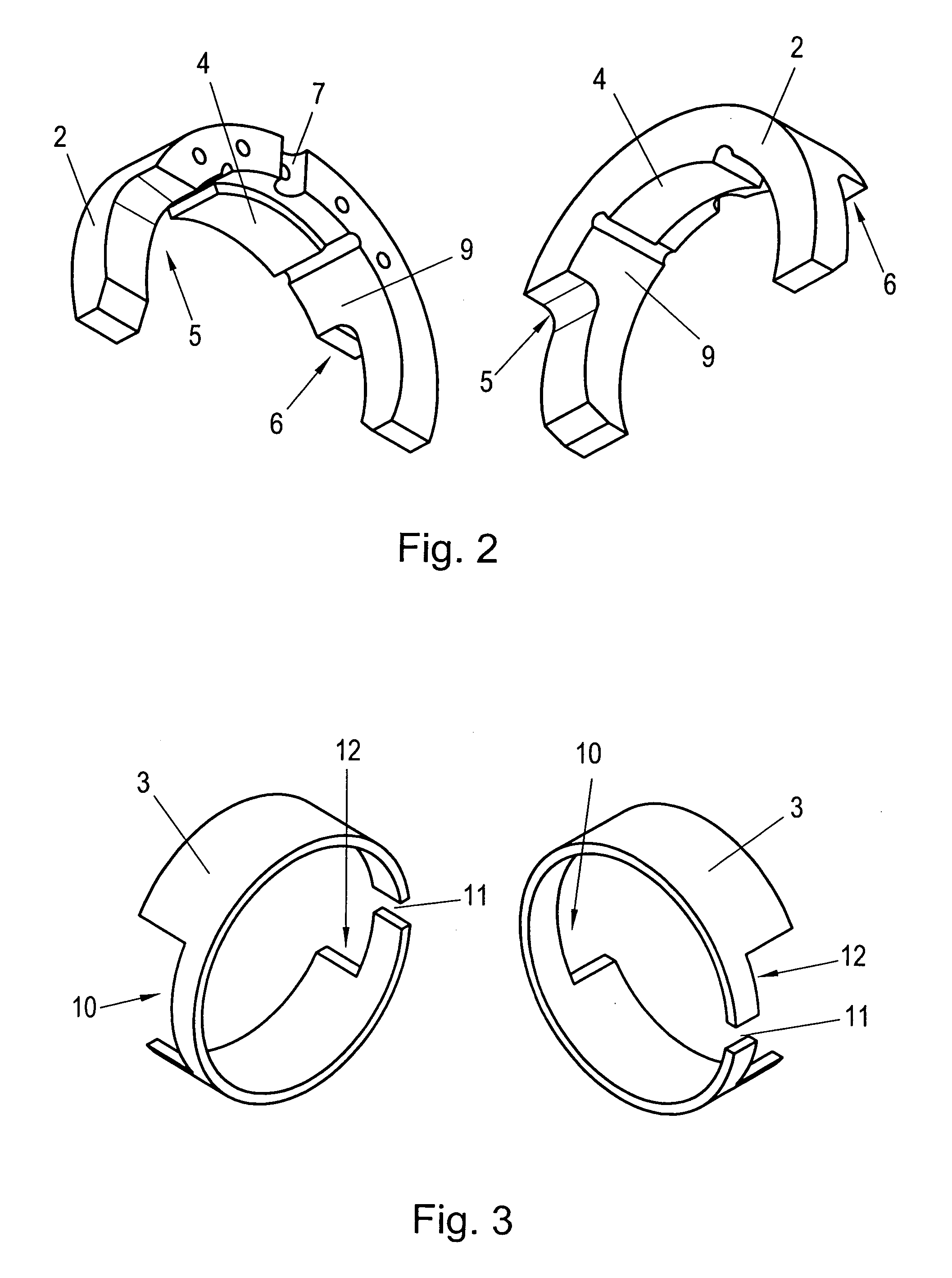 Gastight piston ring arrangement