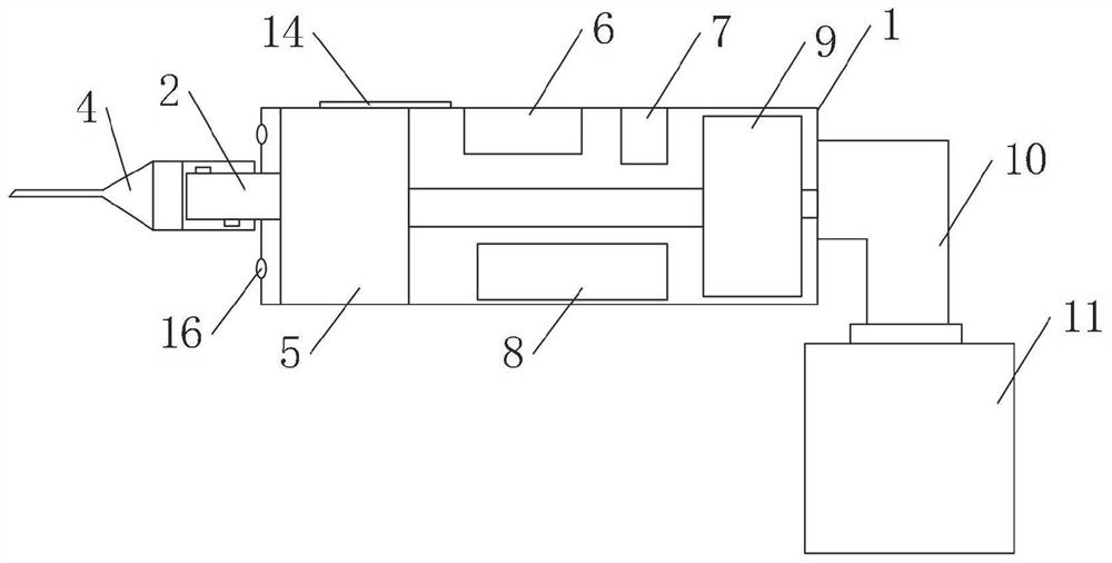 Animal epidemic prevention injection device