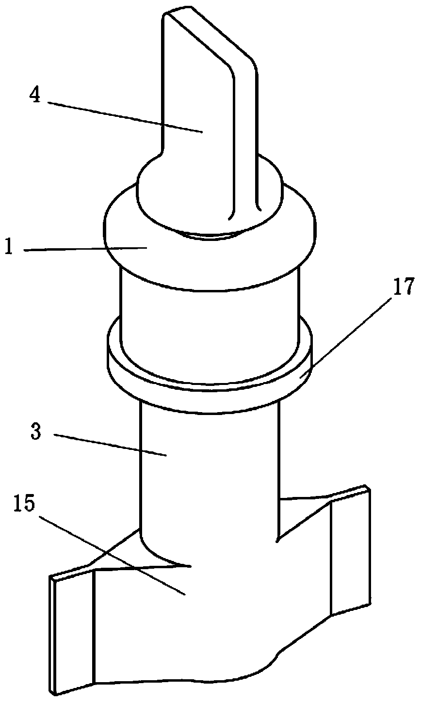 Infusion combined cover with single folded handle and without inner cover, interface, and preparation method thereof