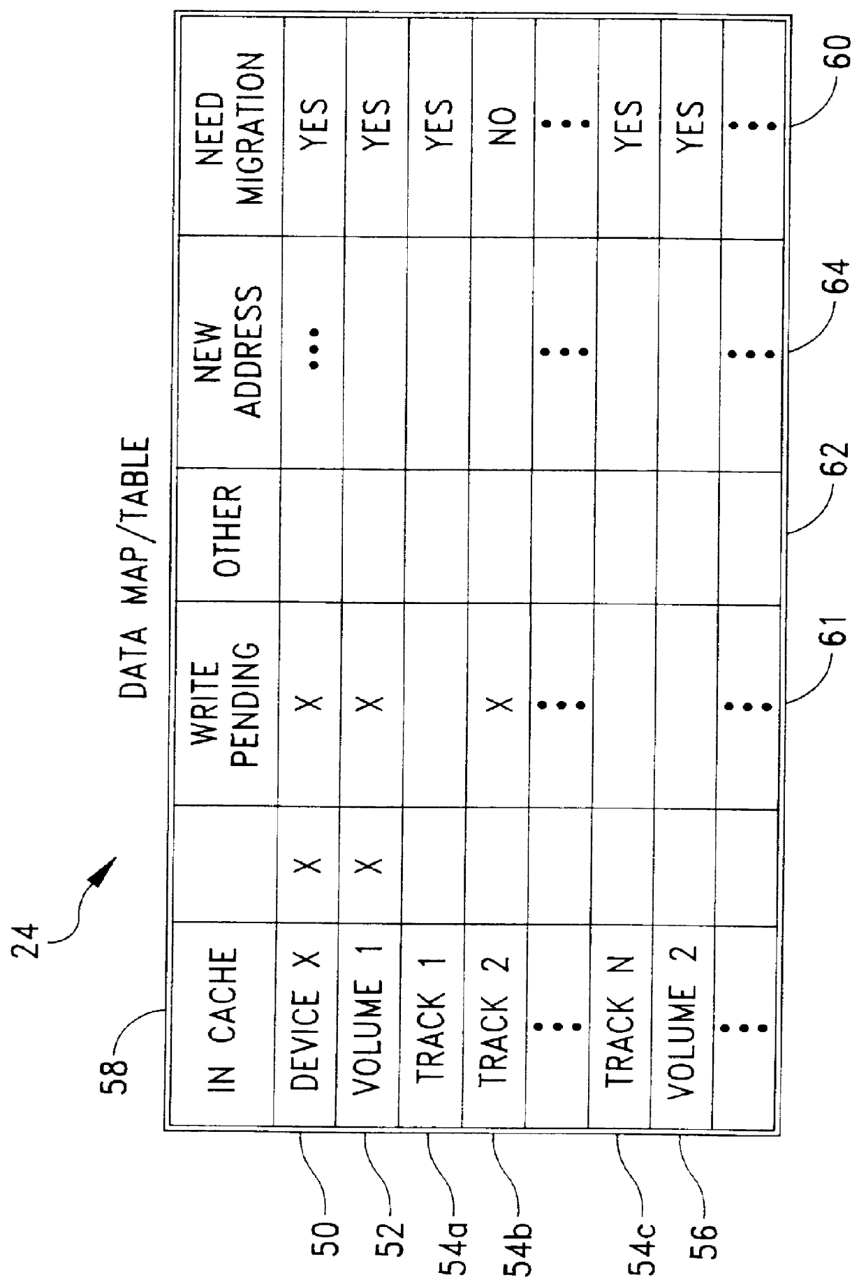 System and method for on-line, real time, data migration