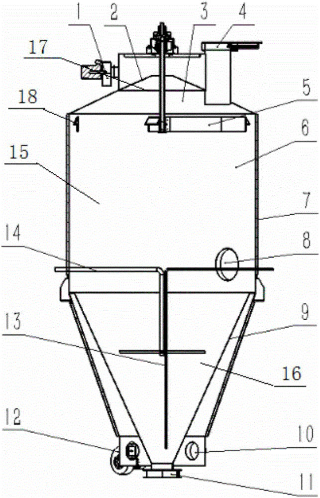 Cylindrical husk steaming machine