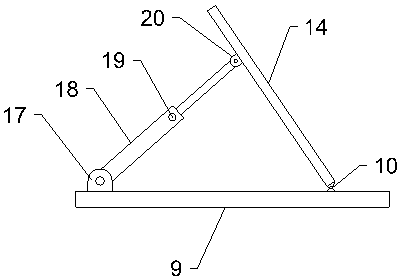 Stable and adjustable drawing board for art design