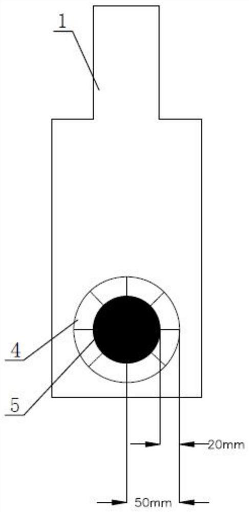 Universal sealing device for distribution box and cabinet type wire inlet and outlet