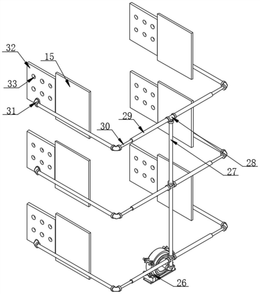 Protection device with low residual voltage