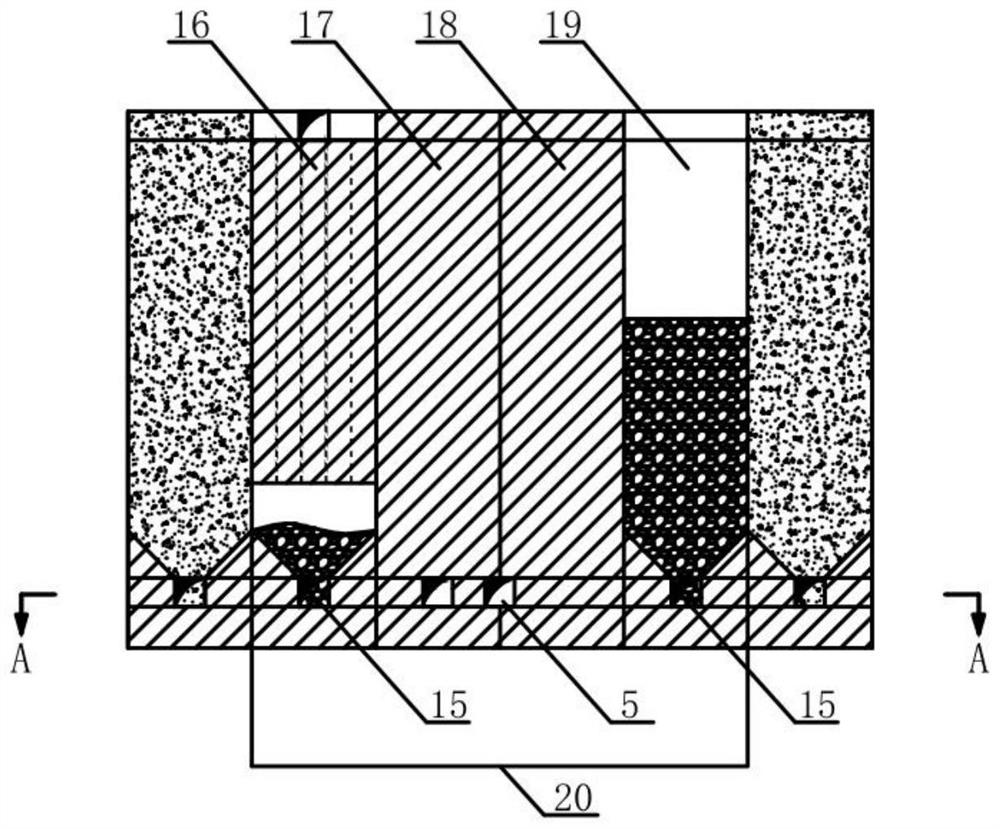 Novel mining method suitable for multi-stope synchronous mining of thick and large ore bodies