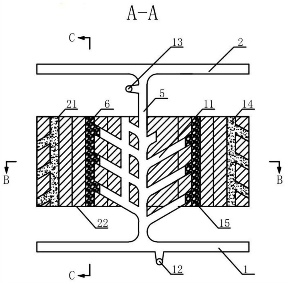 Novel mining method suitable for multi-stope synchronous mining of thick and large ore bodies