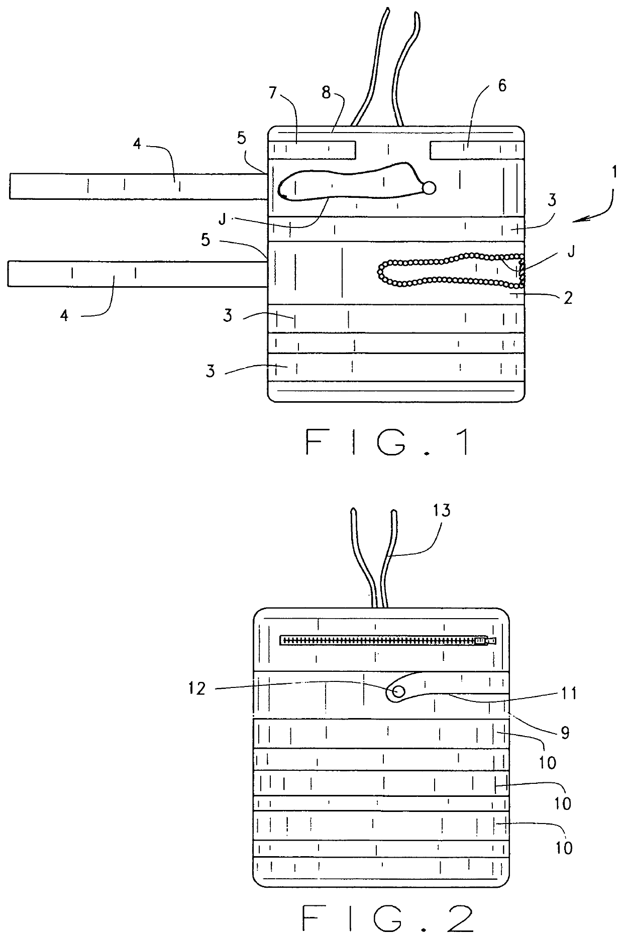 Rollable and Foldable Jewelry Case with Tangle Free Magnetic Attachments to Roll of Fold up into Reduced Size for Conveyance or Storage