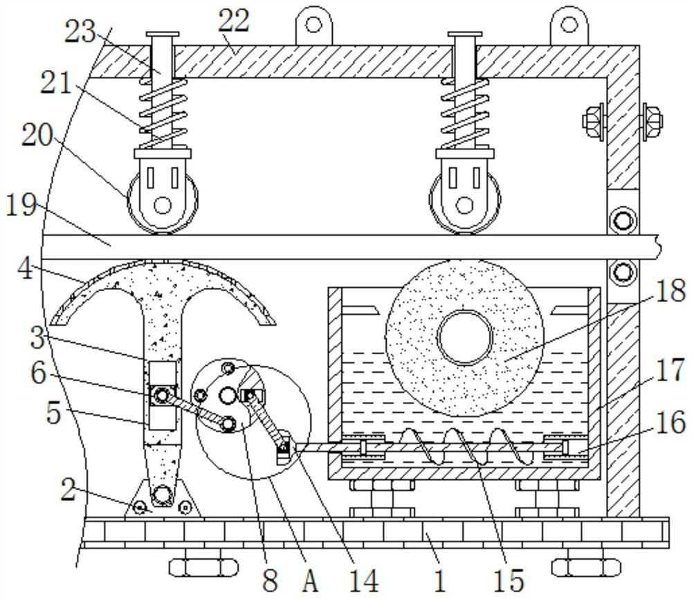 Intaglio printing device capable of preventing cloth from being contaminated with dust and preventing printing quality from being affected