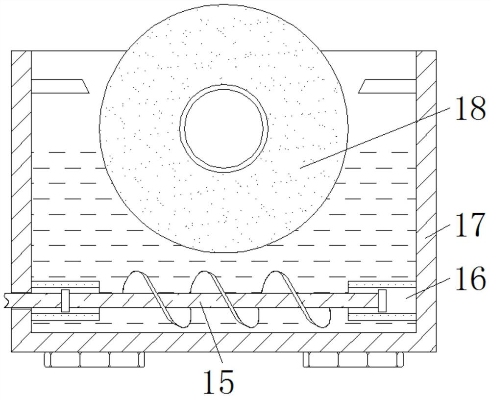 Intaglio printing device capable of preventing cloth from being contaminated with dust and preventing printing quality from being affected