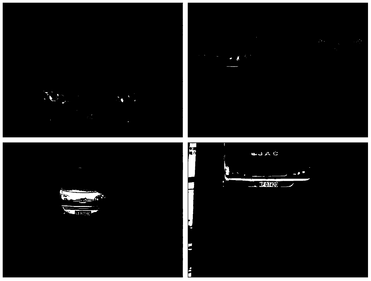 License plate detection method based on end-to-end multi-task deep learning