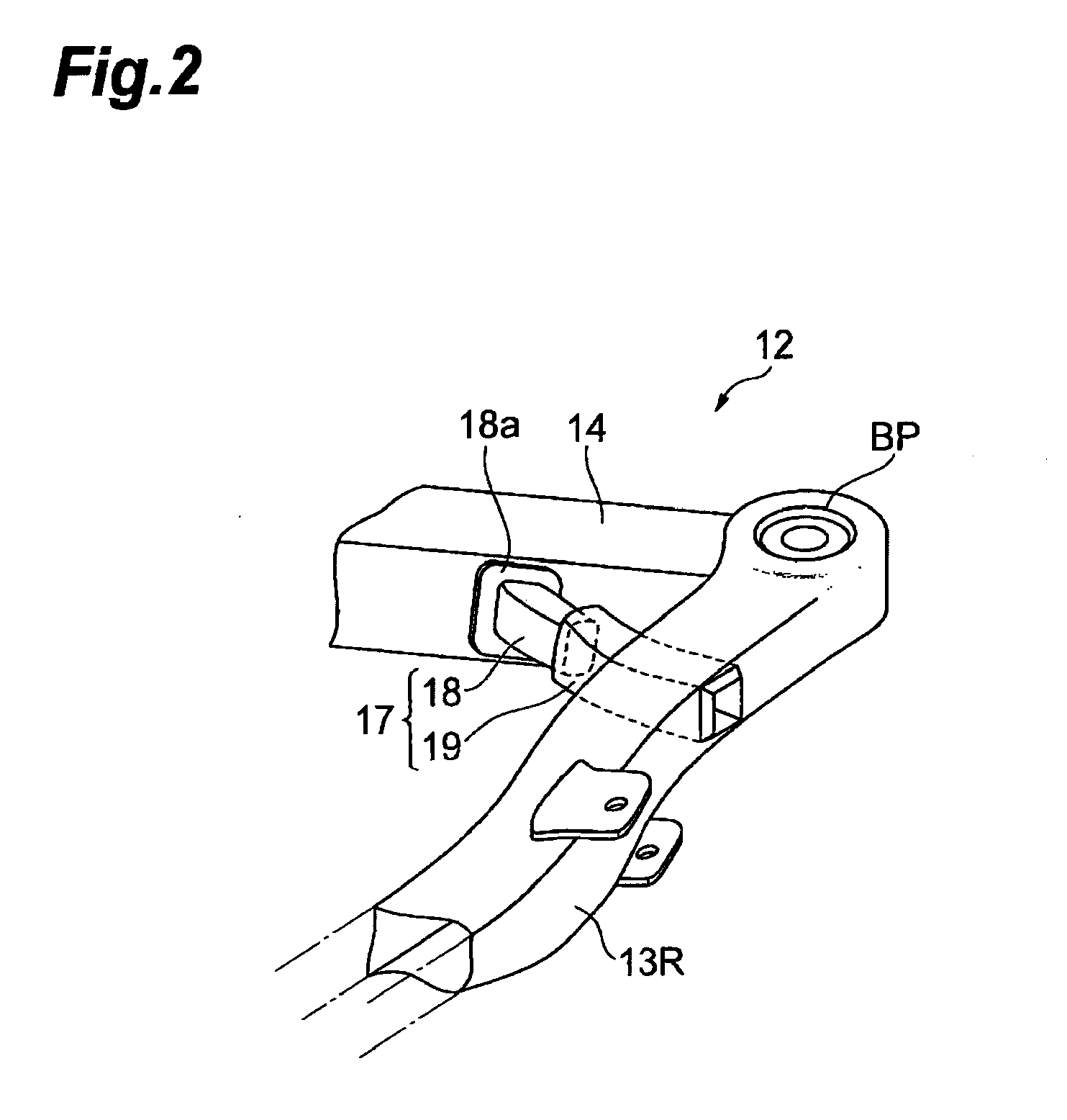 Front structure for vehicle