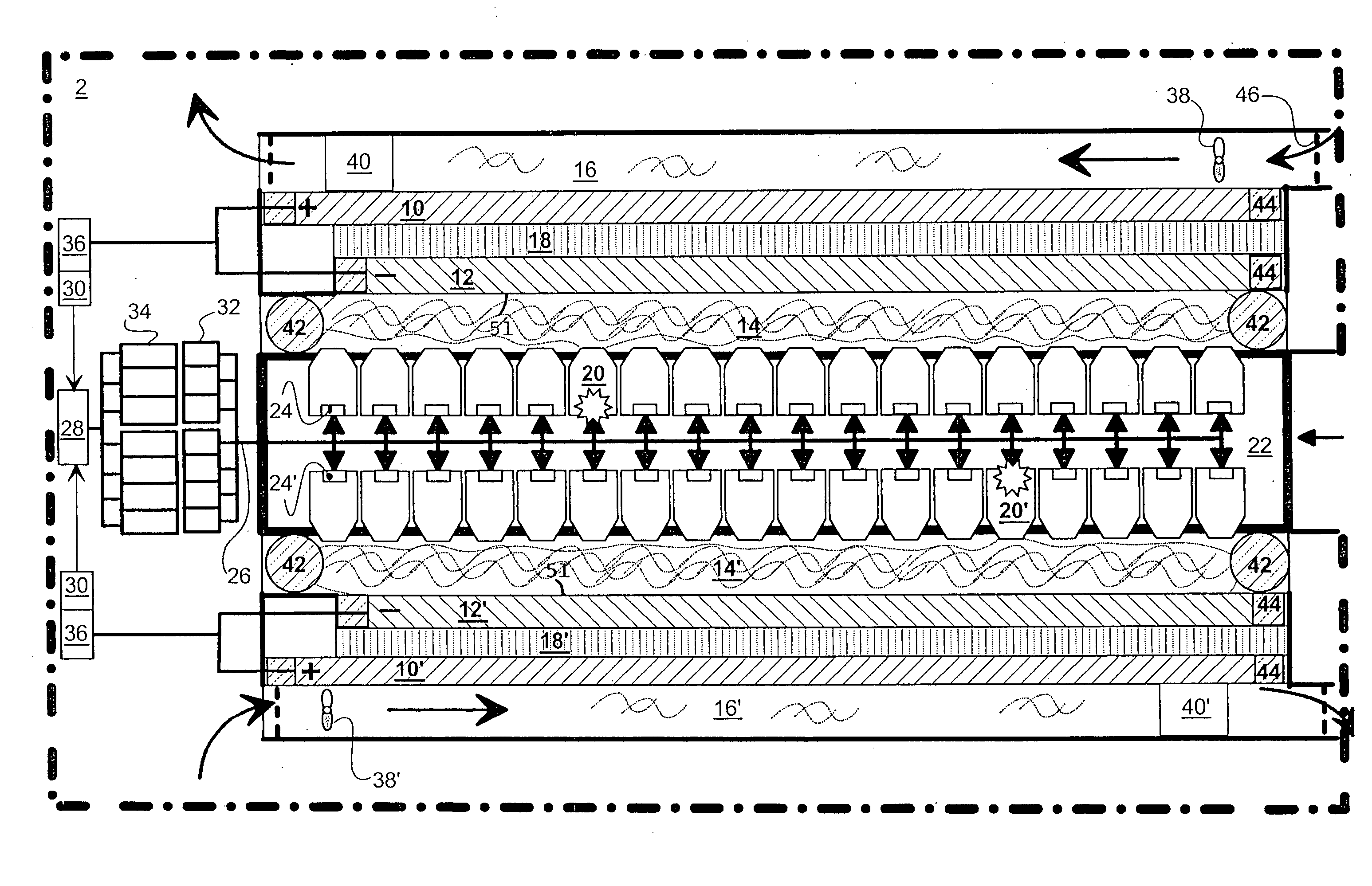 Fuel cell for powering electronic appliances, in particular portable objects