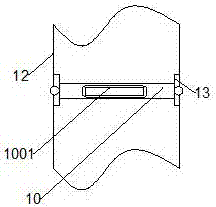 Switch cabinet having self cleaning function