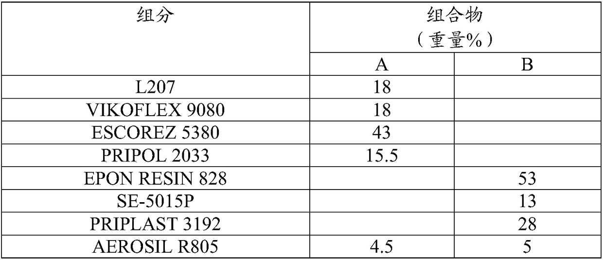 Actinic radiation-initiated epoxy adhesive and articles made therefrom