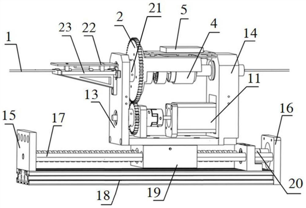 A minimally invasive vascular interventional surgery robot catheter proximal force and torque detection device