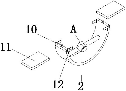 A repairing device for antique architectural aluminum components