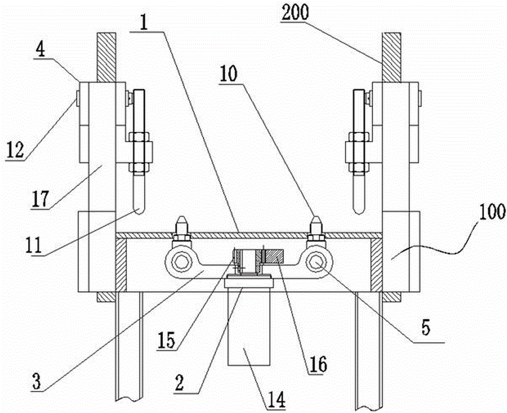 Sole manufacturing equipment with automatic die taking and die sinking capability