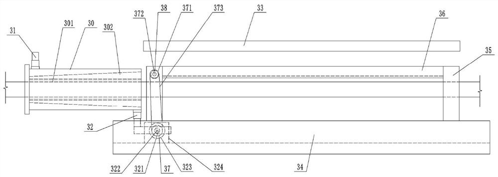 Pipe extrusion molding system