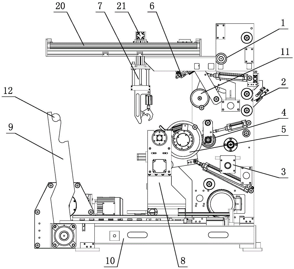 A film center surface winder